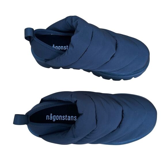 Nagonstans Women’s Puffy Padding Slip-On Platform Shoes Black Size 38 - Picture 8 of 10